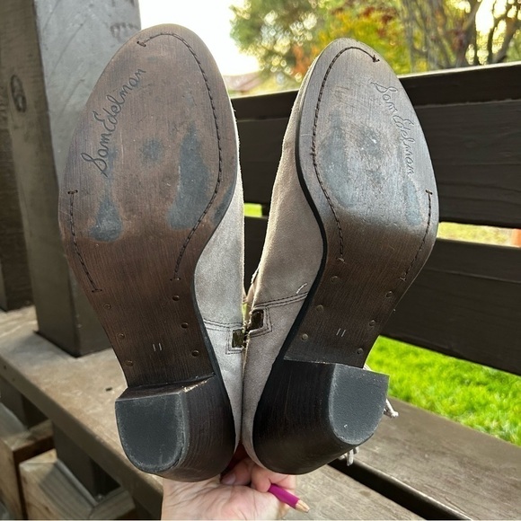 Sam Edelman suede fringe Louie boots - Picture 4 of 10